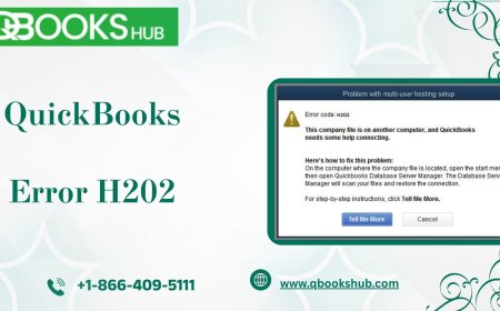 Fix QuickBooks Error H202 – Complete Guide to Resolve Multi-User Issues