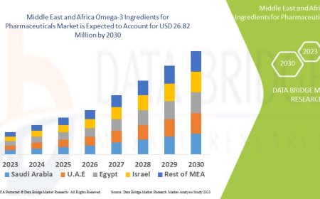 Middle East and Africa Omega-3 Ingredients for Pharmaceuticals Market Overview: Growth, Share, Value, Size, and Scope