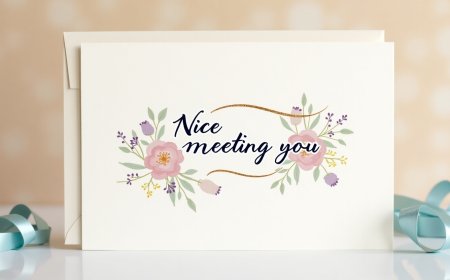 Strengthening Connections in the Workplace with "Nice Meeting You" and Group Meeting Cards from Sendwishonline.com