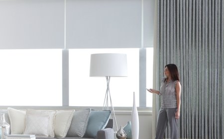 Palm Jumeirah Interiors Go Smart with Automated Curtain Systems