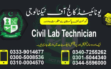 Civil Lab Technician Course in Rawalpindi